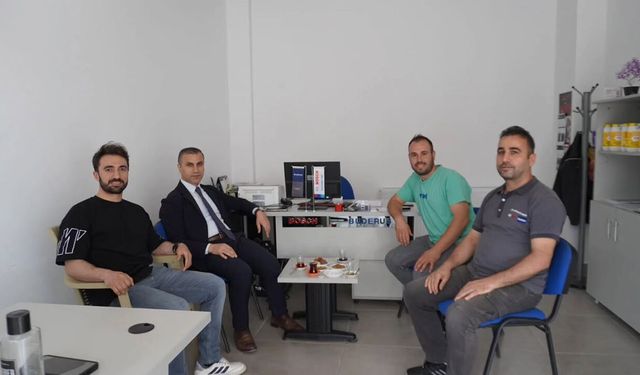 Kaymakam Duman’dan esnaf ziyareti