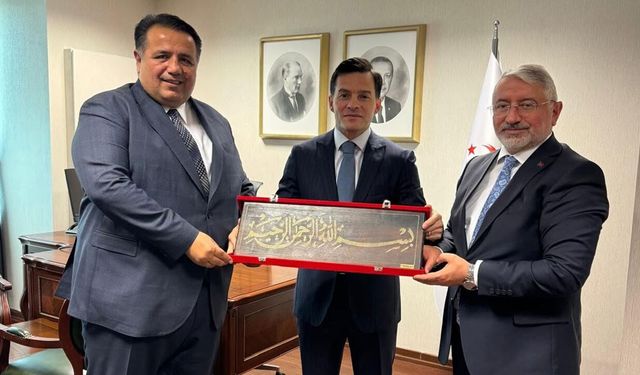 Başkan Aşgın'dan Göç İdaresi yöneticilerine hayırlı olsun ziyareti