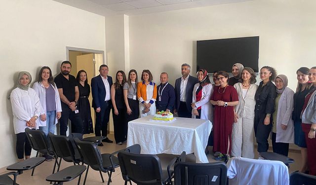 Sağlık-Sen’den hastane çalışanlarına ziyaret