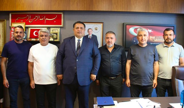 Osmancık Şoförler Odası heyeti TBMM'de ağırlandı