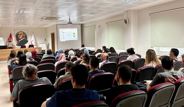 Çorum'da sağlık çalışanlarına hipertansiyon ve astım eğitimi