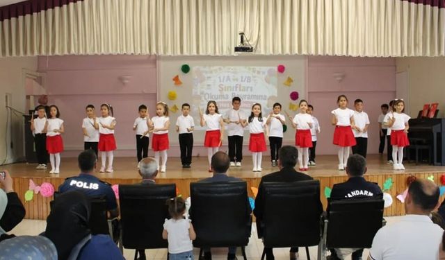 İskilip'te minik öğrenciler okuma bayramı heyecanı yaşadı