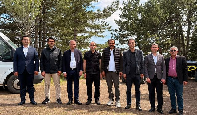 Komşu ilçelerin Kaymakamları Uğurludağ'da ağırlandı