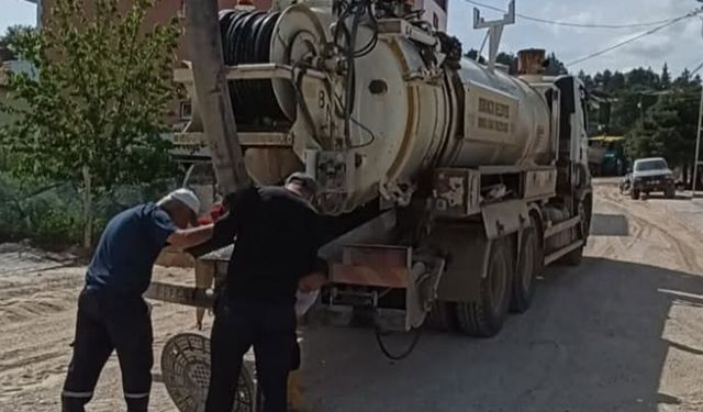 Osmancık Belediyesi'nden Hamamözü'ne vidanjör desteği