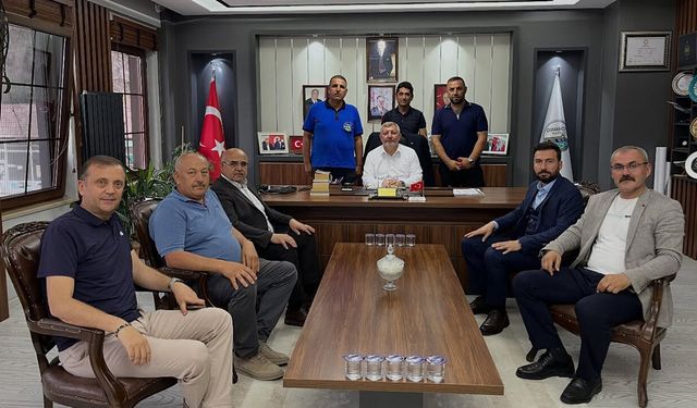 Hak-İş'in yeni yönetiminden Başkan Gelgör'e ziyaret