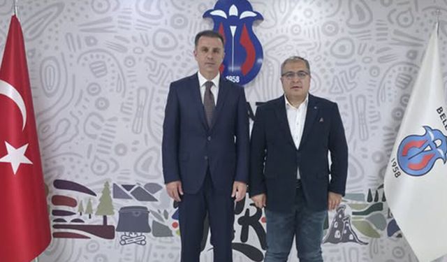 Cumhuriyet Başsavcısı Bektaş'tan Başkan Ünlü'ye ziyaret