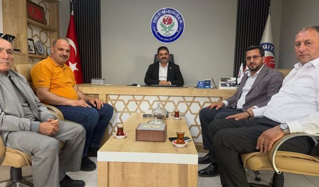 Gürsoy'dan hac farizasını yerine getiren Okumuş'a ziyaret