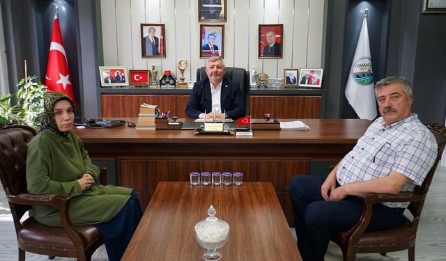 Başkan Gelgör'e BİLSEM'den ziyaret
