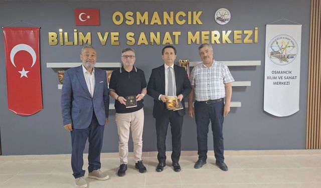 Osmancık BİLSEM'e İl Milli Eğitim yöneticilerinden ziyaret