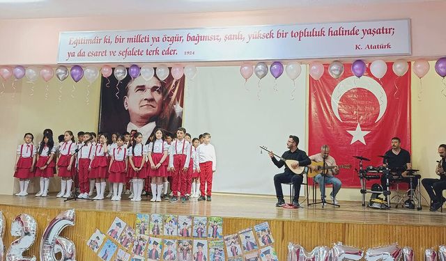 Mecitözü’de ilkokul mezuniyet coşkusu