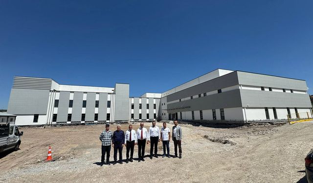 Sağlığa dev yatırım: Yeni Devlet Hastanesi inşaatında son durum