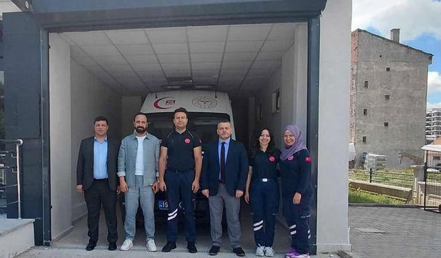 Kunduzhan acil sağlık hizmetleri istasyonu hizmete açıldı
