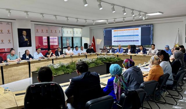 AK Parti İl Yönetim Kurulu Toplantısı Gerçekleştirildi