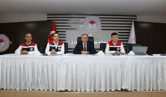 Çorum'da dane kaybı ve anız yangınları konulu eğitim verildi
