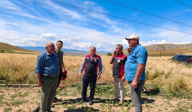 İl Müdürü Hasan Taş Uğurludağ’da ürecilerle buluştu