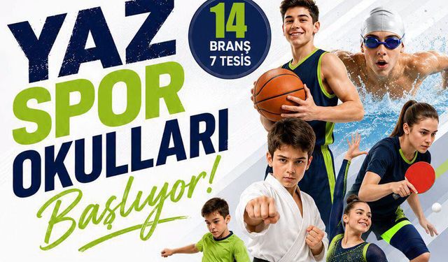 Çorum’da Yaz Spor Okulları başlıyor: Gençler sporla buluşuyor