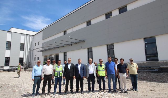 Bakanlık yetkilileri Çorum'a geldi:  200 yataklı hastanede sona doğru
