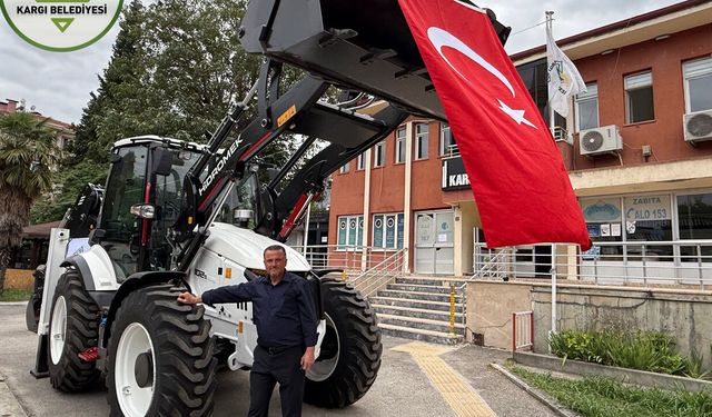 Kargı Belediyesi araç filosunu güçlendirdi