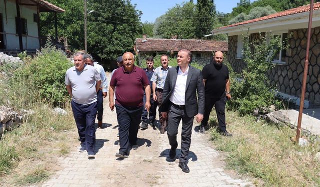 Kaymakam Dinçer, köylerde talep ve ihtiyaçları yerinde değerlendirdi