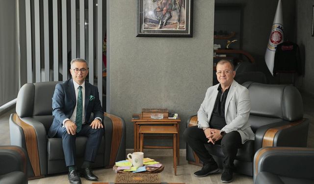 Hasan Öztürk’ten TSO Başkanı Başaranhıncal’a veda ziyareti
