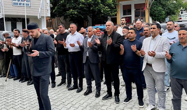 Çıkrık Köyü’nde yağmur ve şükür duası gerçekleştirildi