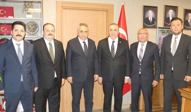 Türk Büro-Sen Heyetinden Milletvekili Kayrıcı’ya Ziyaret