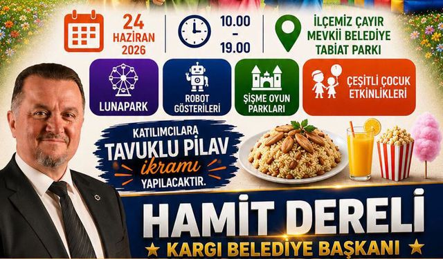 Kargı’da çocuklar için karne şenliği düzenlenecek