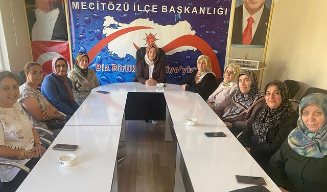 AK Parti Mecitözü Kadın Kolları’nda toplu istifa