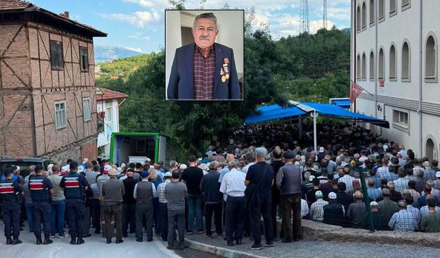 Kıbrıs Gazisi Mehmet Ali Pelteci son yolculuğuna uğurlandı