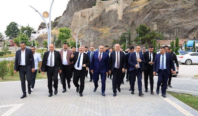MHP heyetinden Osmancık Belediyesi’ne ziyaret