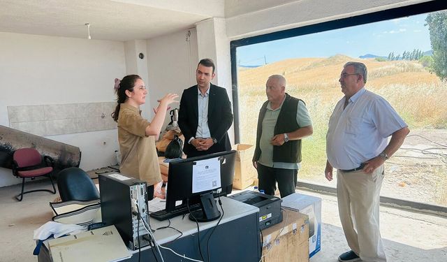 Çorum'un bu ilçesinde hububat alım sezonu başladı, inceleme yaptılar