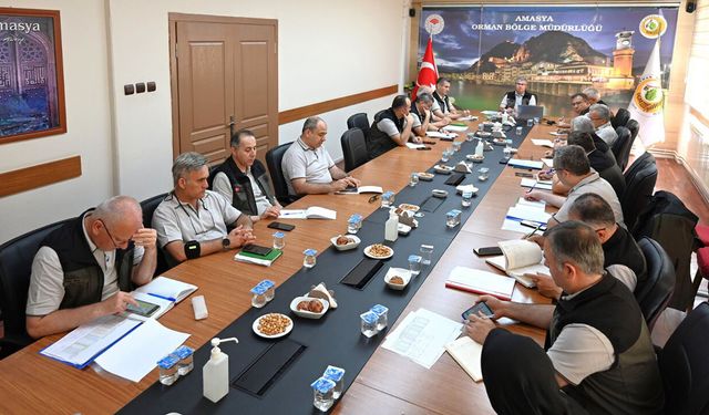 Şube Müdürleri ile bir araya geldiler: Çorum'daki durum da konuşuldu
