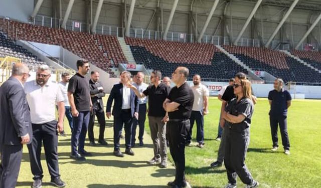 Çorum Şehir Stadyumu’nda kapsamlı inceleme