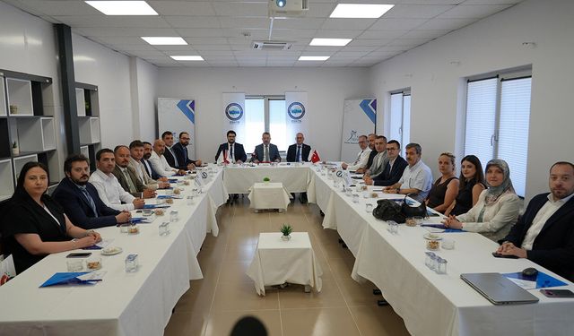 Çorum temsilcileri bölgesel toplantıya katıldı