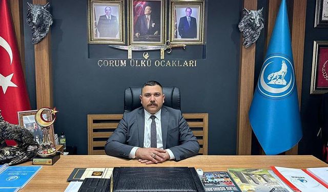 Çorum Ülkü Ocakları’nda Abdullah Dalyan’ın Birinci Yılı