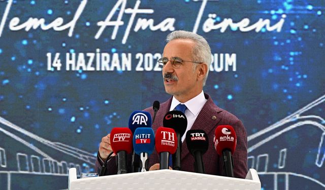 Çorum-Havza hızlı tren hattının ihalesi yapıldı