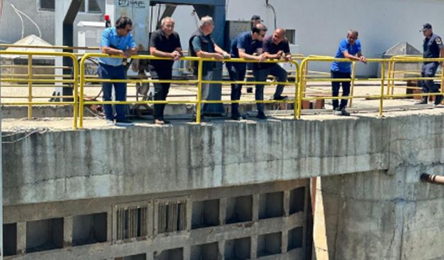 Kaymakam Düzgün HES Barajı’nda İnceleme yaptı