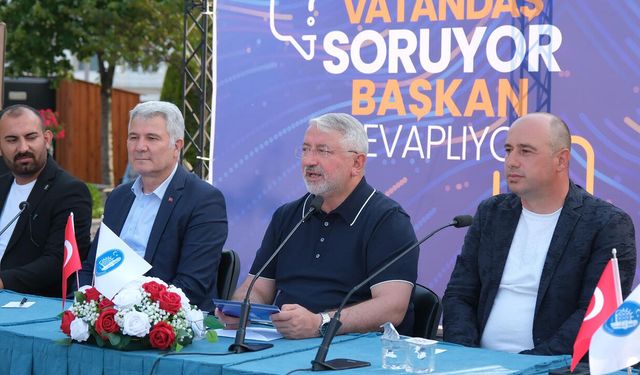 Başkan Aşgın, İskilipli Atıf Hoca Parkı’nda Vatandaşlarla Buluştu