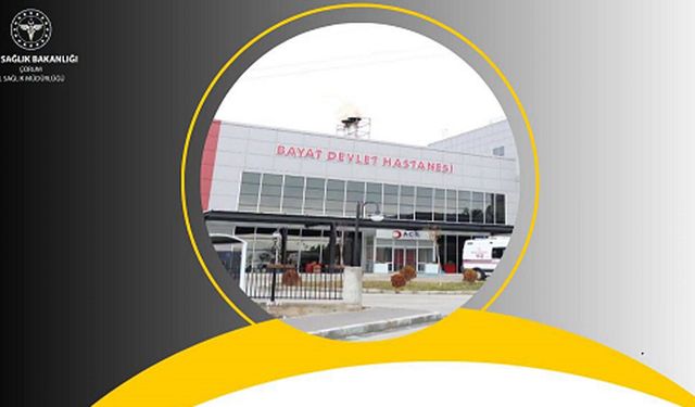 Bayat Devlet Hastanesi İçin Bakım ve Onarım İhalesi 14 Temmuz'da