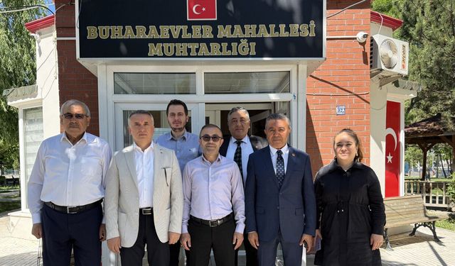 Belediye Meclis Üyeleri’nden Mahalle Muhtarlarına Ziyaret