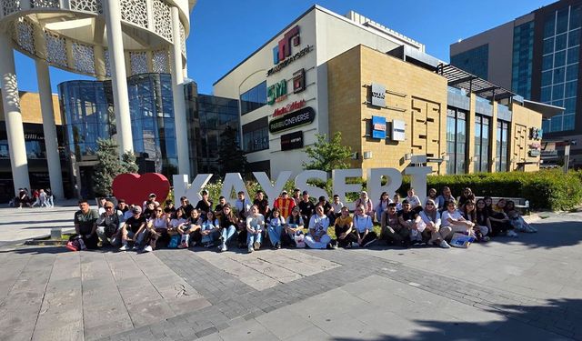 Çorumlu öğrenciler Kapadokya ve Kayseri’ye hayran kaldı