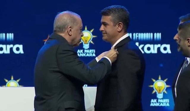 Haymana Belediye Başkanı Levent Koç CHP’den istifa edip AK Parti’ye katıldı