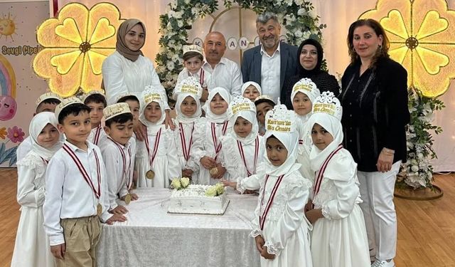 Kur'an Kursunda yıl sonu programı düzenlendi