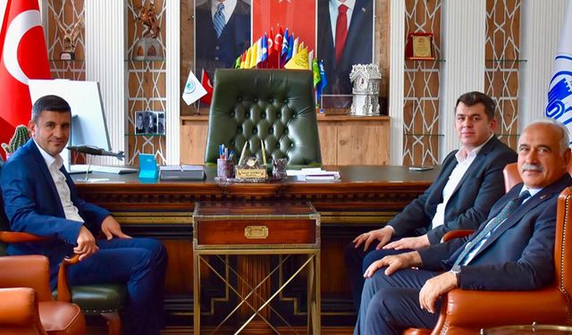 Başsavcı Koruyan ve Savcı Bakır’dan veda ziyareti