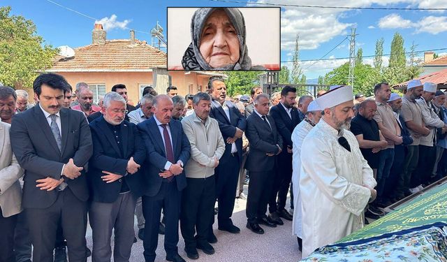 Mustafa Toydemir'in annesi Meryem Toydemir toprağa verildi