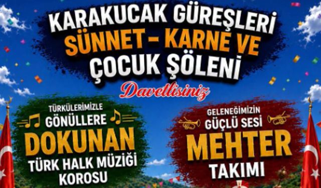 Bayat’ta Karakucak Güreşleri ve Çocuk Şöleni Düzenlenecek