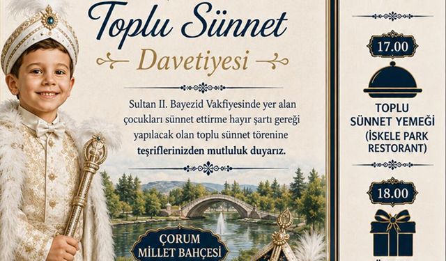 529 yıllık vakıf geleneği Çorum’da yaşatılacak