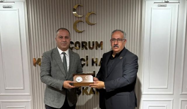 Uslu’dan MHP’ye ziyaret