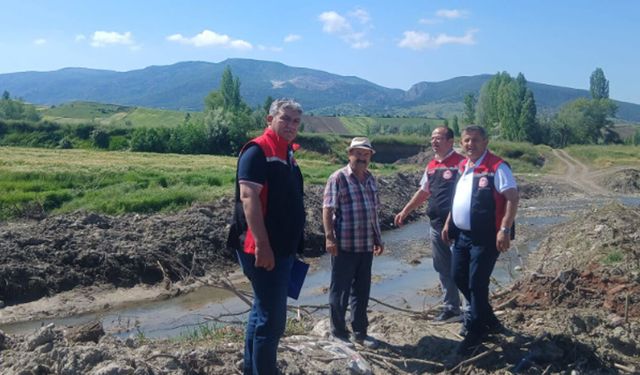 Tarım Ekiplerinden Üretim Alanlarında Saha İncelemesi