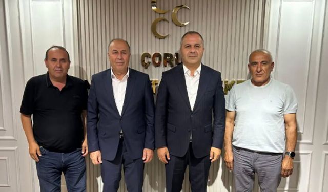 MHP Çorum İl Başkanlığı’nda Birlik ve Beraberlik Buluşması